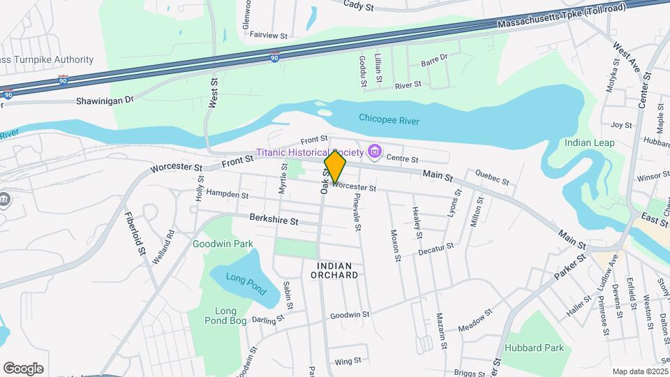 1243 Worcester St, Unit 1241 Mapa y Detalles de la Ubicación