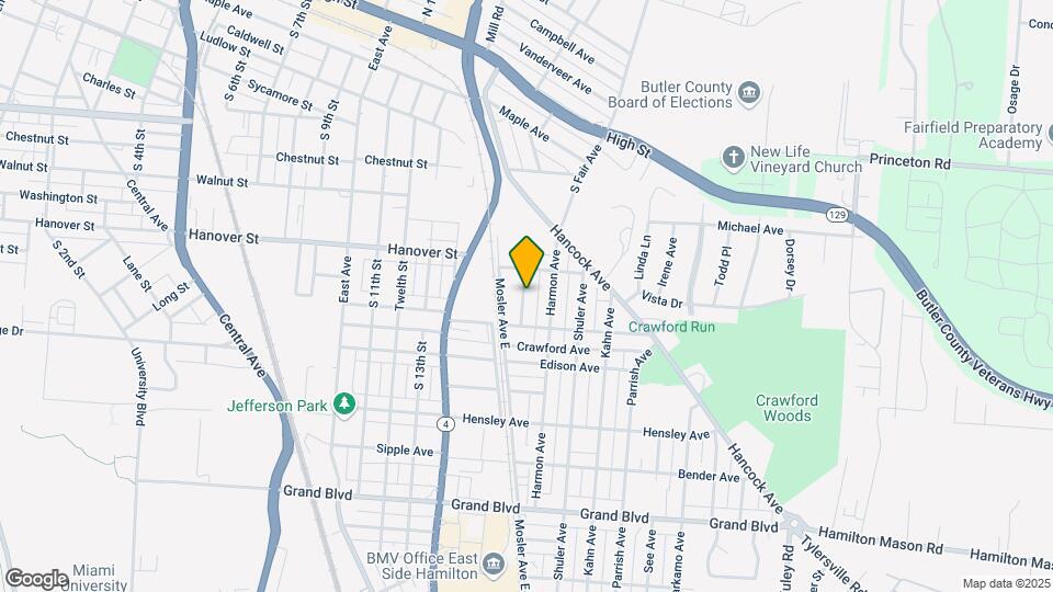 950 Corliss Ave Map and Location Details