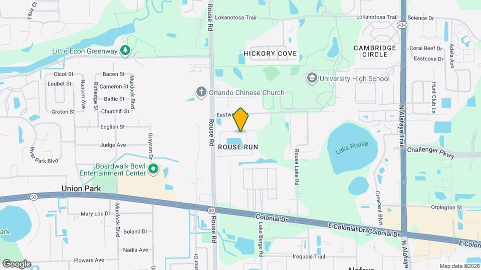 11425 Rouse Run Cir Map and Location Details