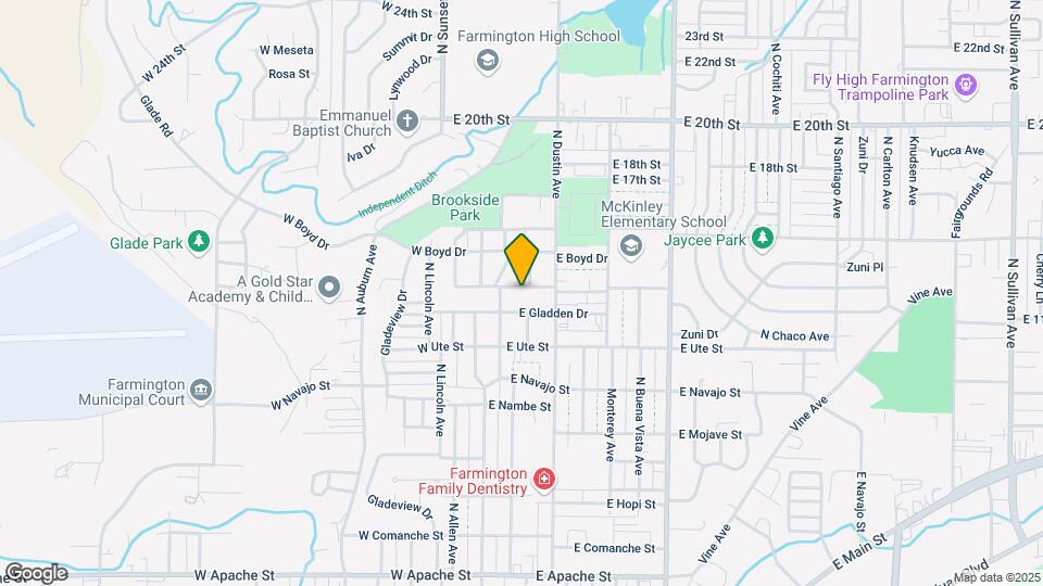 107 E Tycksen Dr Map and Location Details