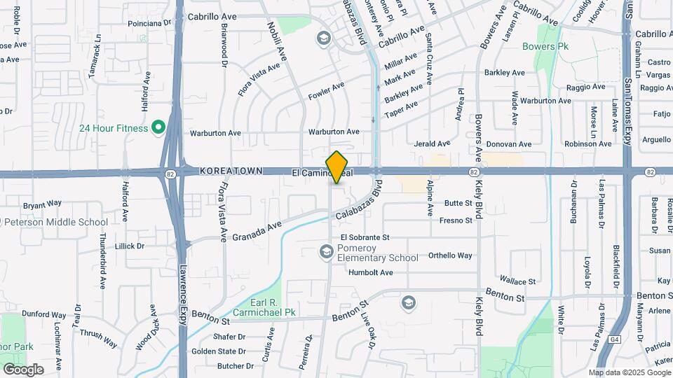 1577 Pomeroy Ave Mapa y Detalles de la Ubicación