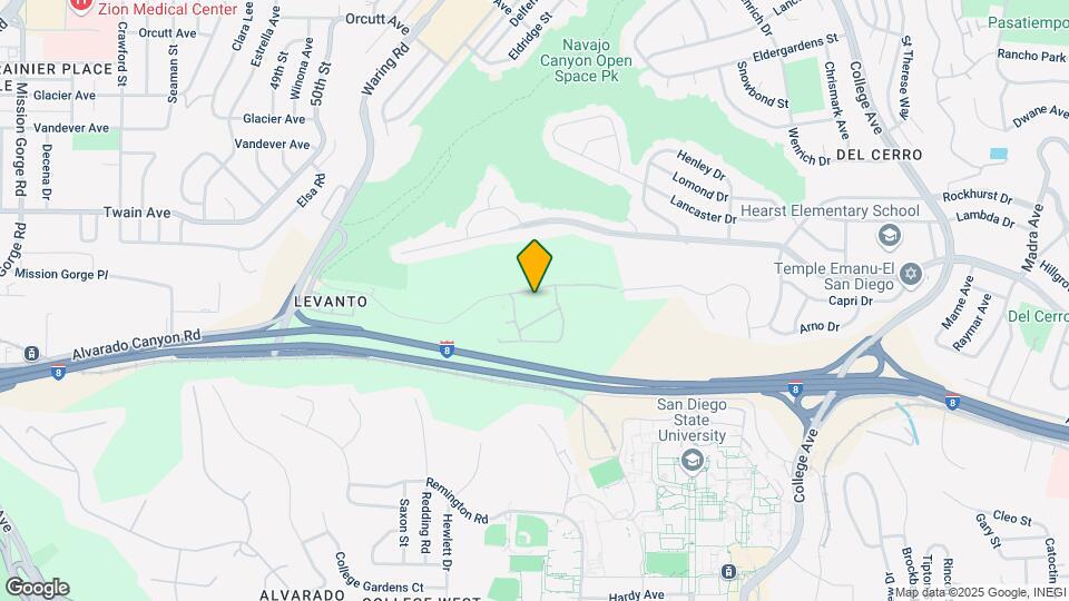 5637 Adobe Falls Rd Map and Location Details