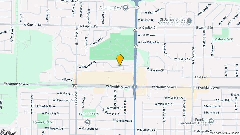 803 W Ridgeview Dr Map and Location Details