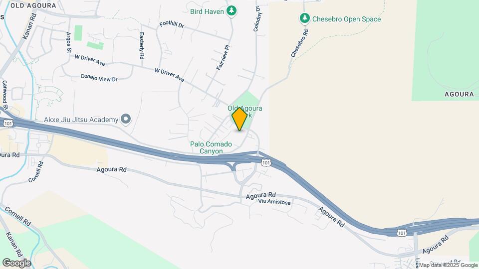 Villa Park Agoura Map and Location Details