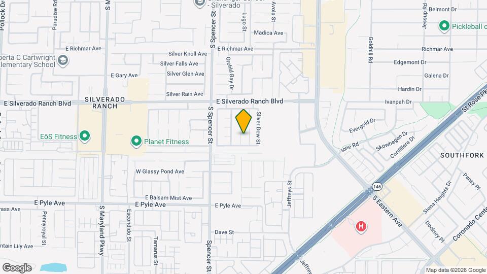 9854 Silver Chaps Ct Mapa y Detalles de la Ubicación