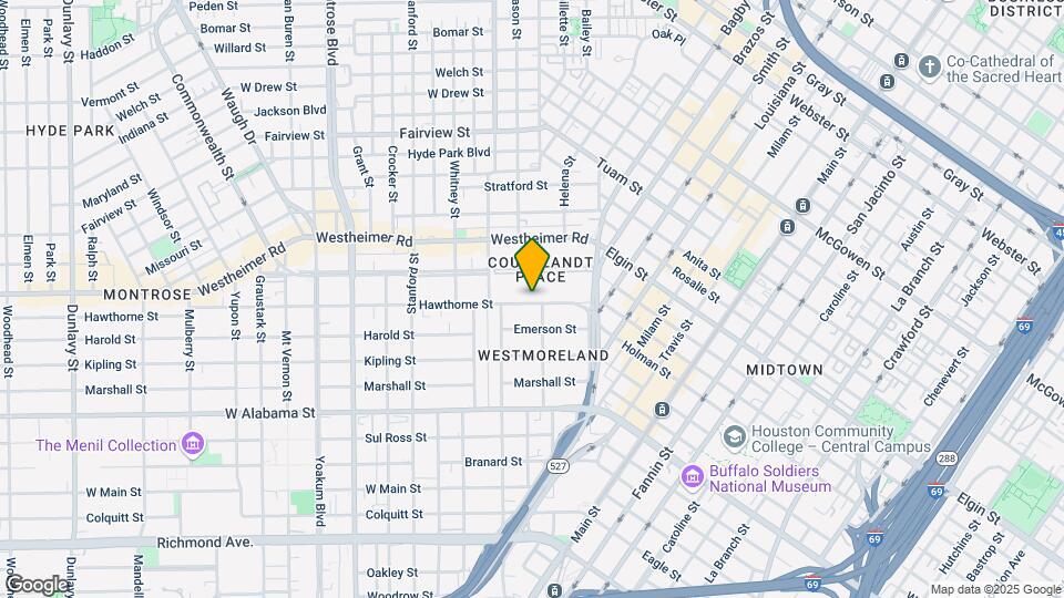 412 Hawthorne St Map and Location Details