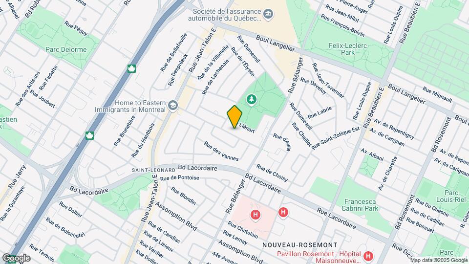 7145 Valdombre Map and Location Details