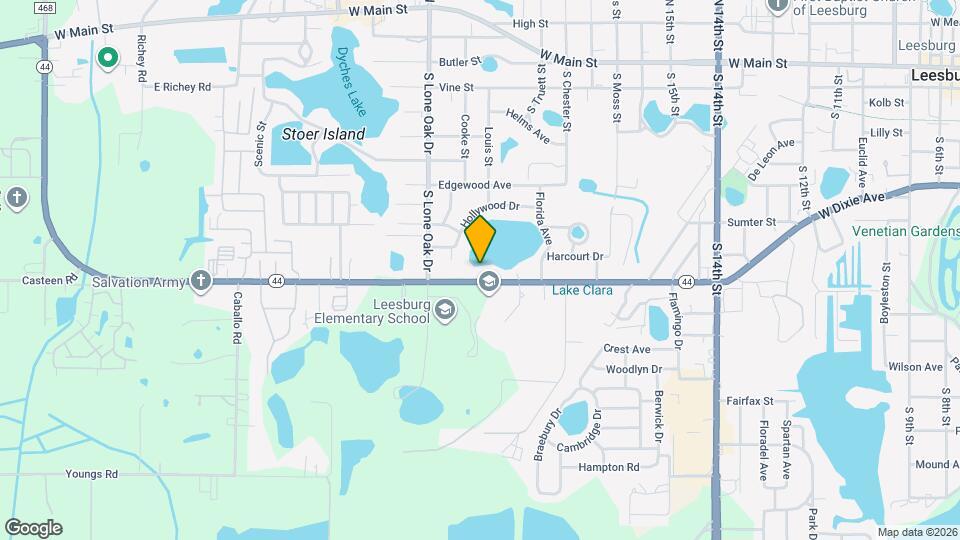 2100 South St Map and Location Details