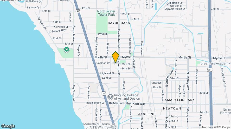 3486 Winton Ave Map and Location Details