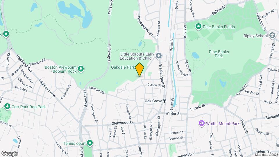 89 Glen Rock Ave Map and Location Details