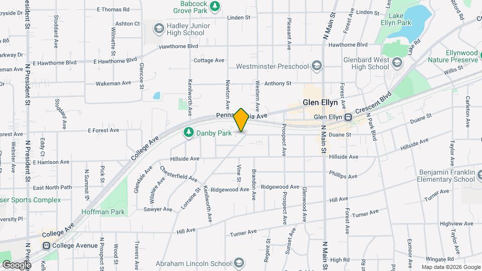 440 Lorraine St Map and Location Details