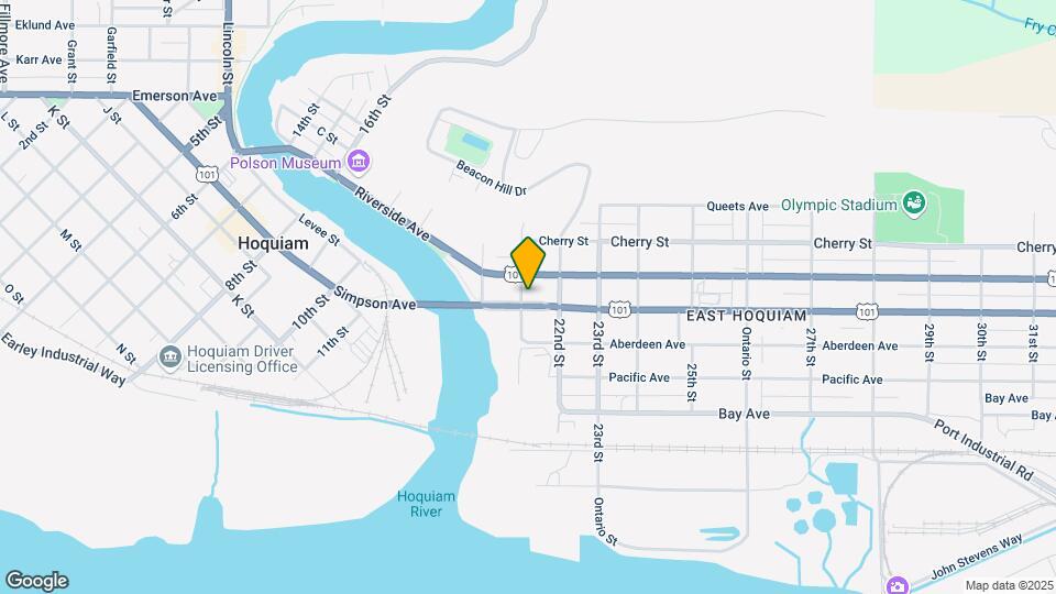 2101 Simpson Ave Map and Location Details