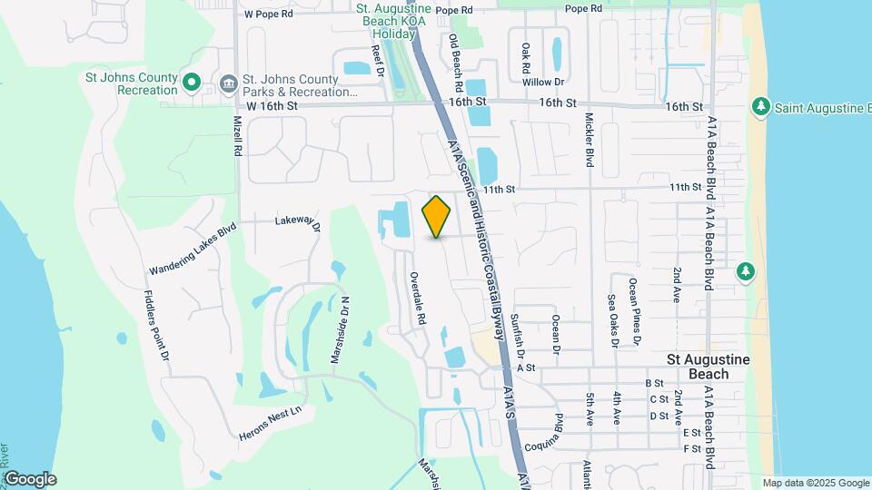 2523 Oleander St Map and Location Details