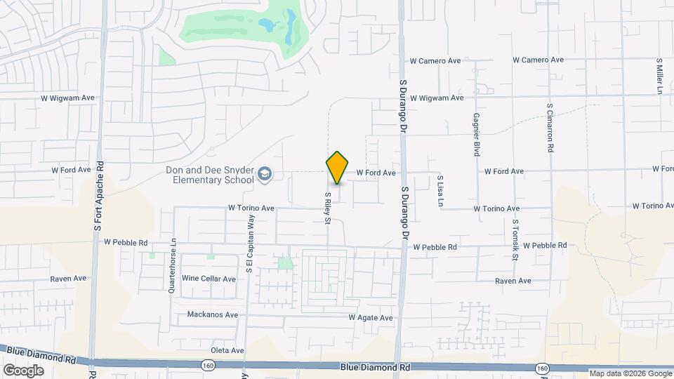 8749 S Evan Lilas St Map and Location Details