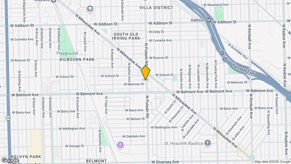 3234-3240 N Pulaski Rd Map and Location Details