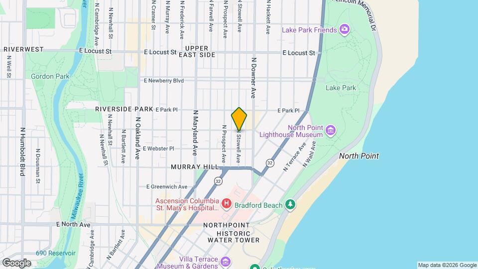 2590 N Stowell Ave Mapa y Detalles de la Ubicación