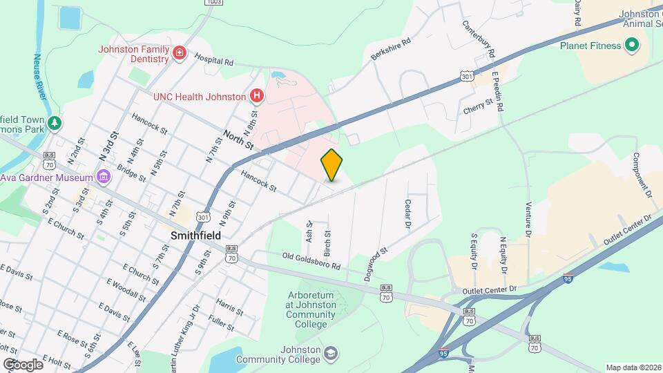 1211 North St Map and Location Details