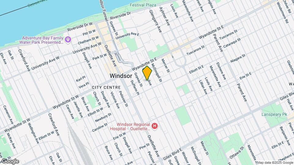 751 Windsor Ave Map and Location Details