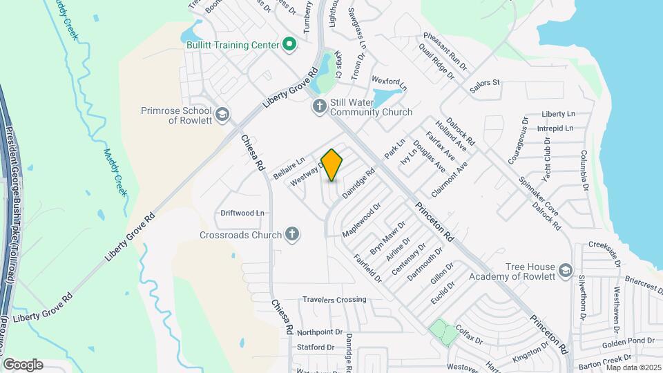 7313 San Carlos Dr Map and Location Details