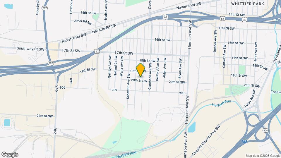 2701 20th St SW Map and Location Details