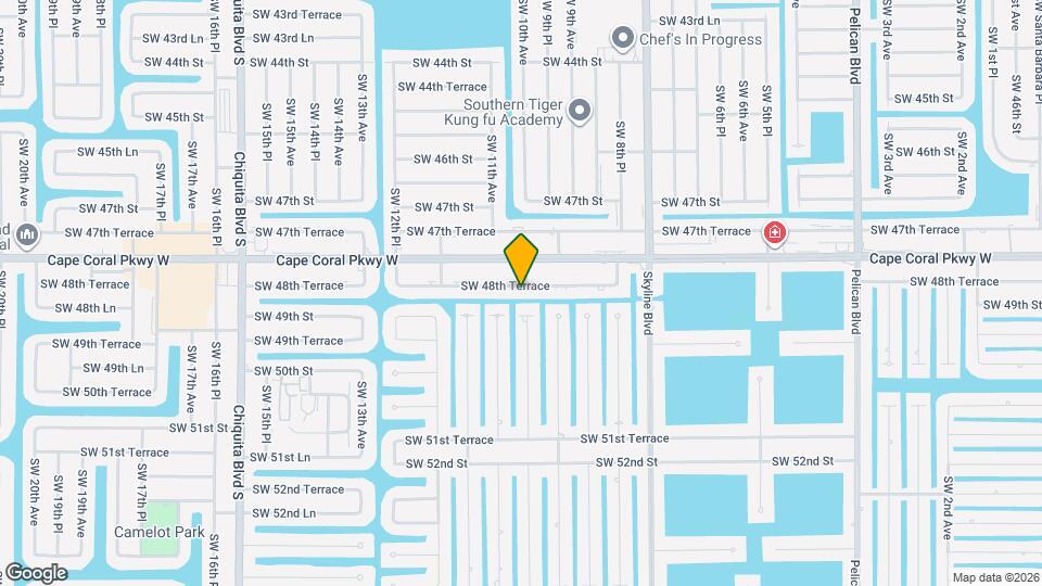 1004 SW 48th Terrace Map and Location Details
