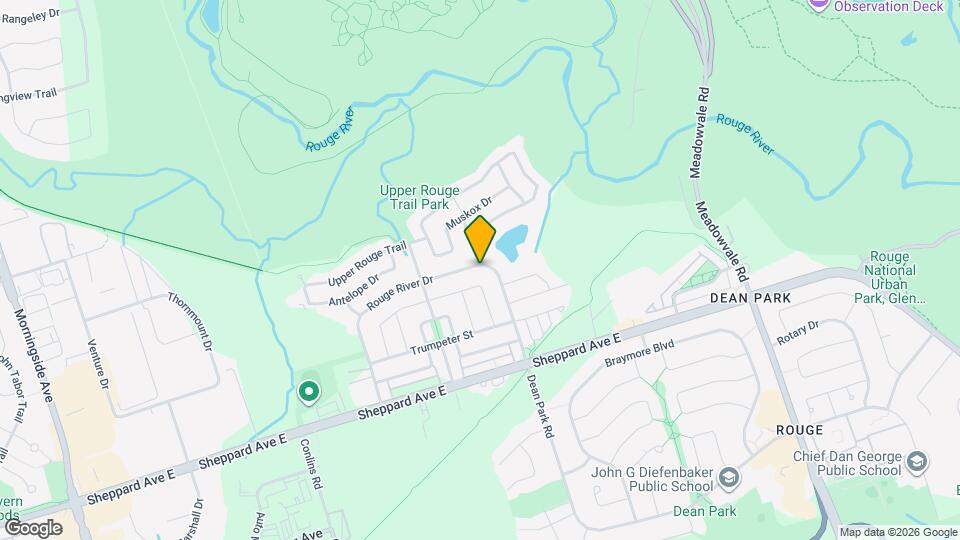 157 Rouge River Dr Map and Location Details