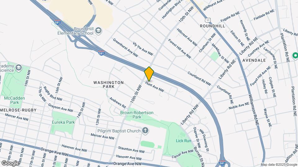 949 Hunt Ave NW Map and Location Details