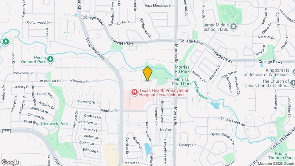 2417 Merriweather Ln Map and Location Details