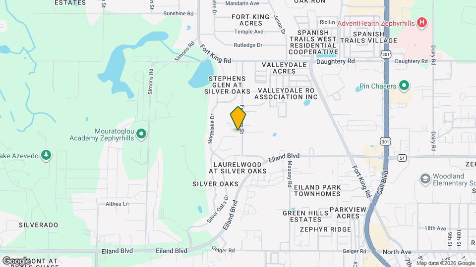 6633 Foxmoor Dr Map and Location Details