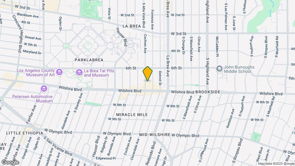 656 S Cochran Ave Map and Location Details
