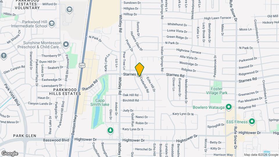 7629 Cedarhill Rd Map and Location Details