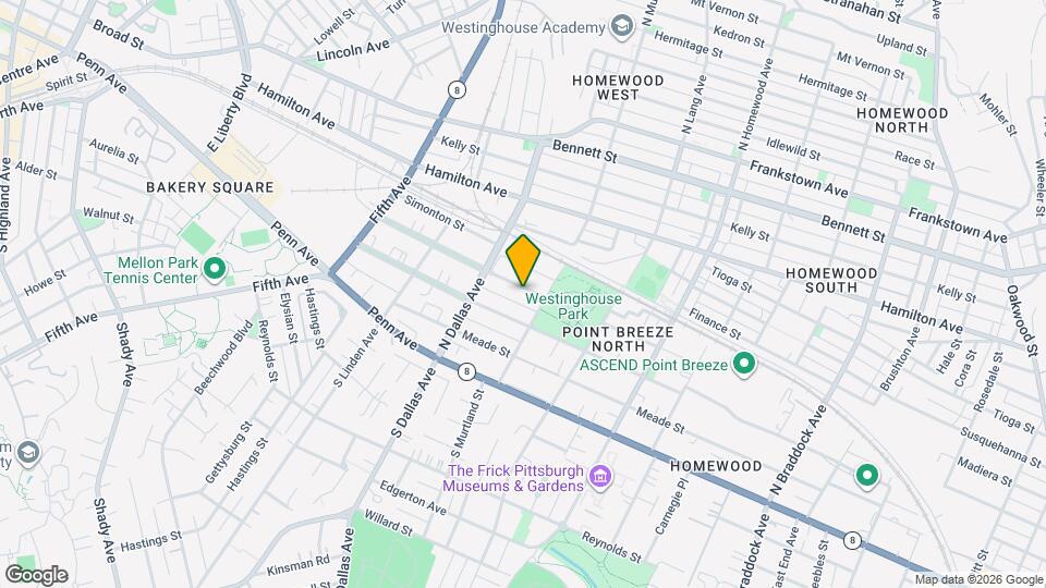 6944 McPherson Blvd Map and Location Details