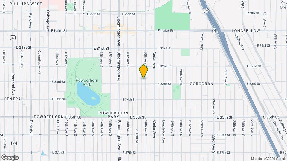 3236 18th Ave S, Unit 1 Map and Location Details