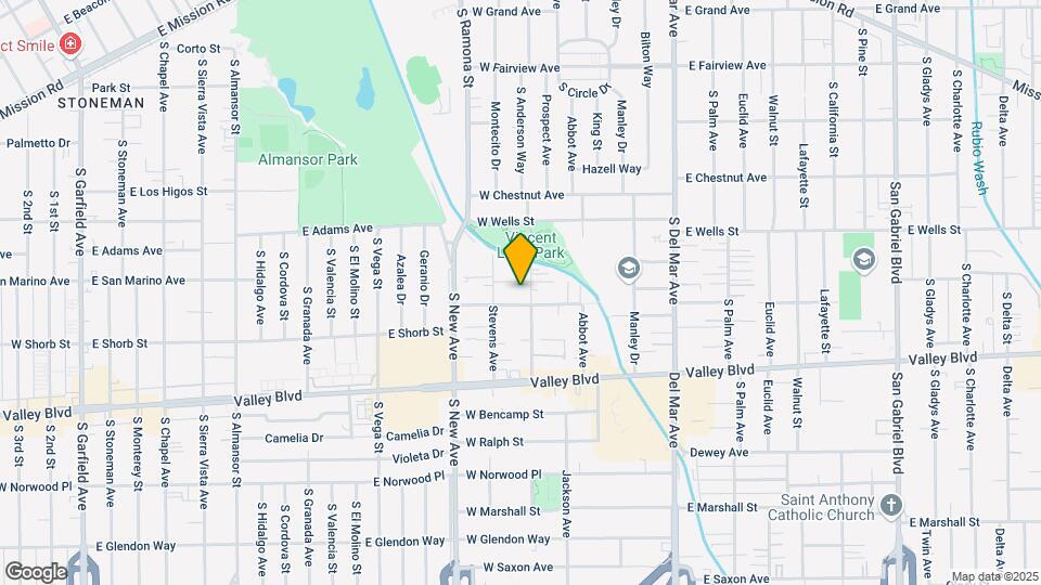 1415 Prospect Ave Mapa y Detalles de la Ubicación