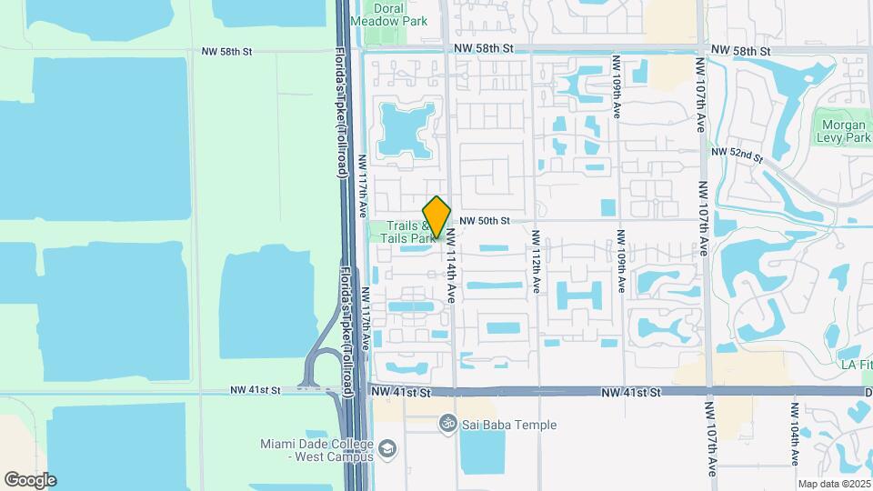 4872 NW 114th Ct Map and Location Details