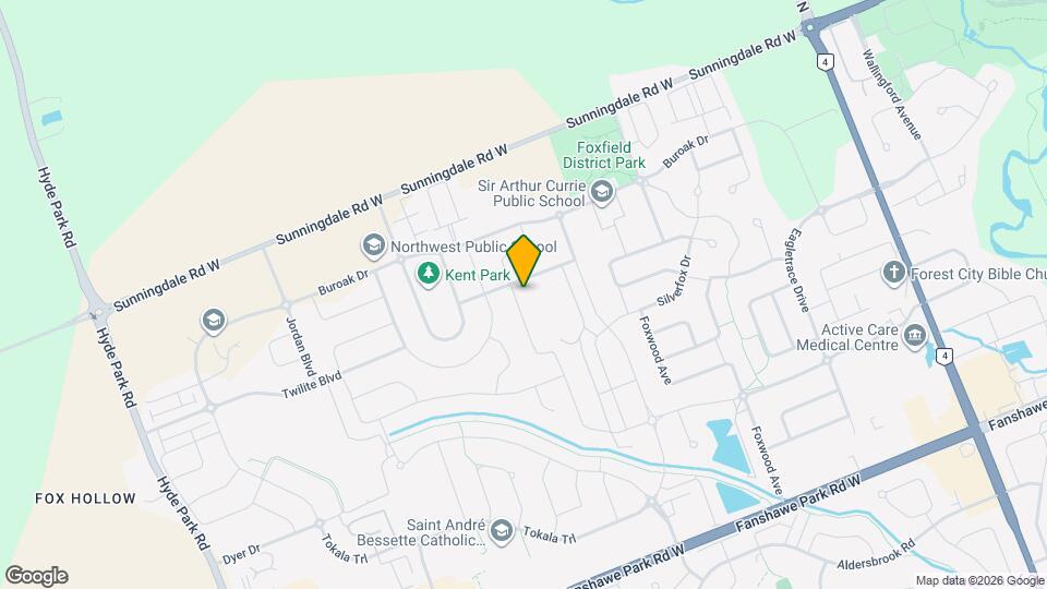1541 Medway Park Dr Map and Location Details