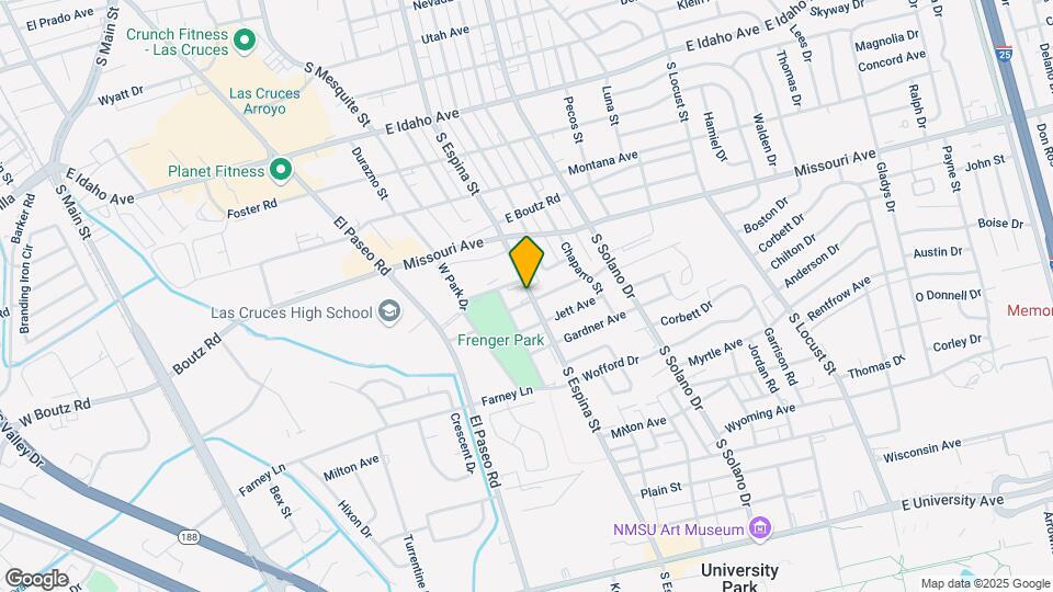 1091 Branson Ave Mapa y Detalles de la Ubicación
