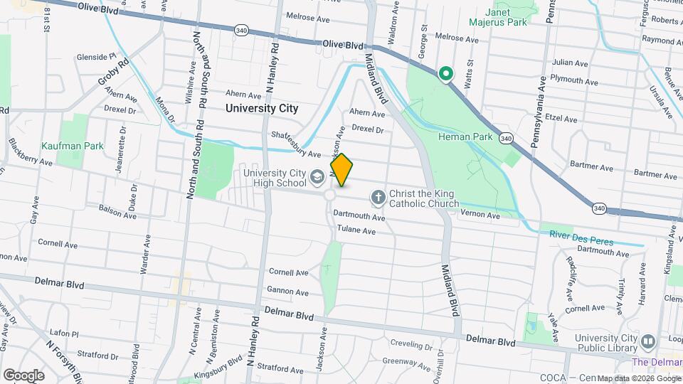 7359 Balson Ave Mapa y Detalles de la Ubicación