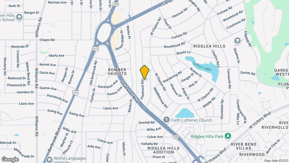 4017 Piedmont Rd Map and Location Details