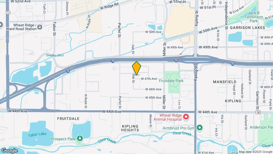 10685 W 47th Ave Map and Location Details