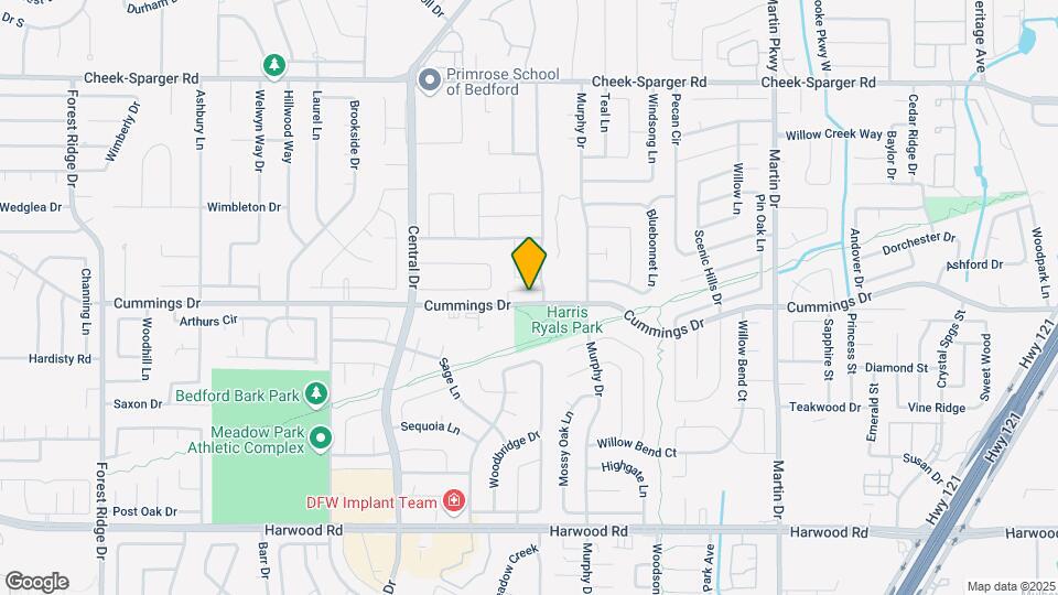 2621 Cummings Dr Map and Location Details