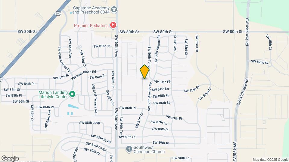 8399 SW 57th Ct Mapa y Detalles de la Ubicación