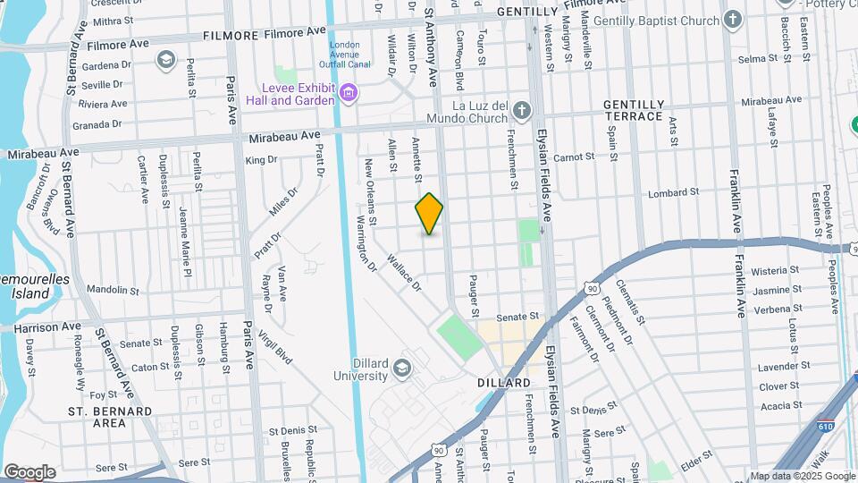 4409 Annette St Map and Location Details