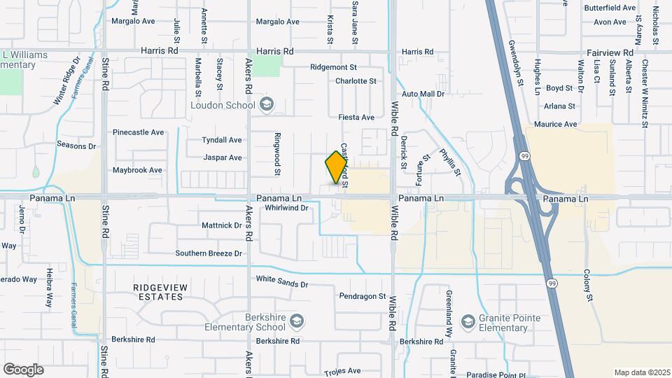 3604 Panama Ln Map and Location Details