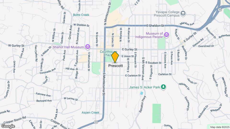 201 S Cortez St Map and Location Details