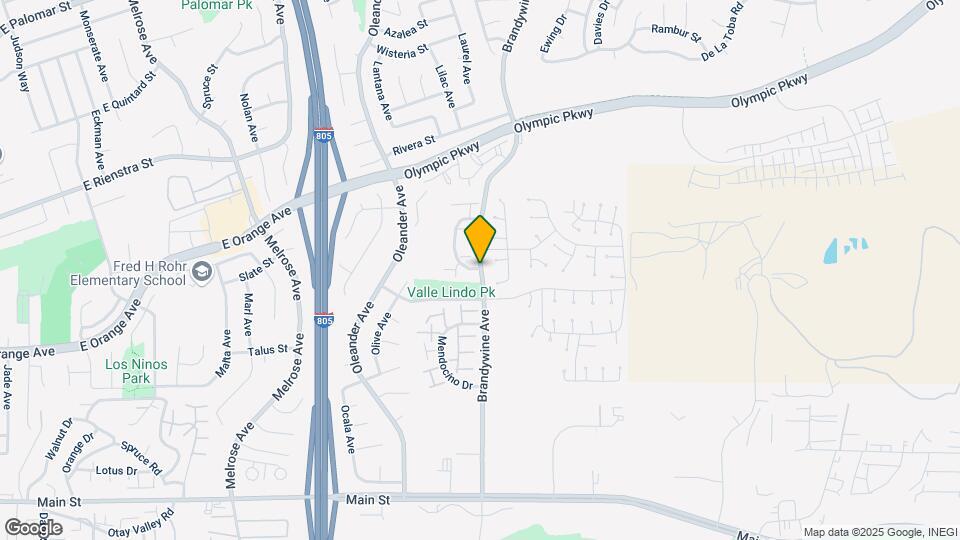 1647 Sonora Dr Map and Location Details