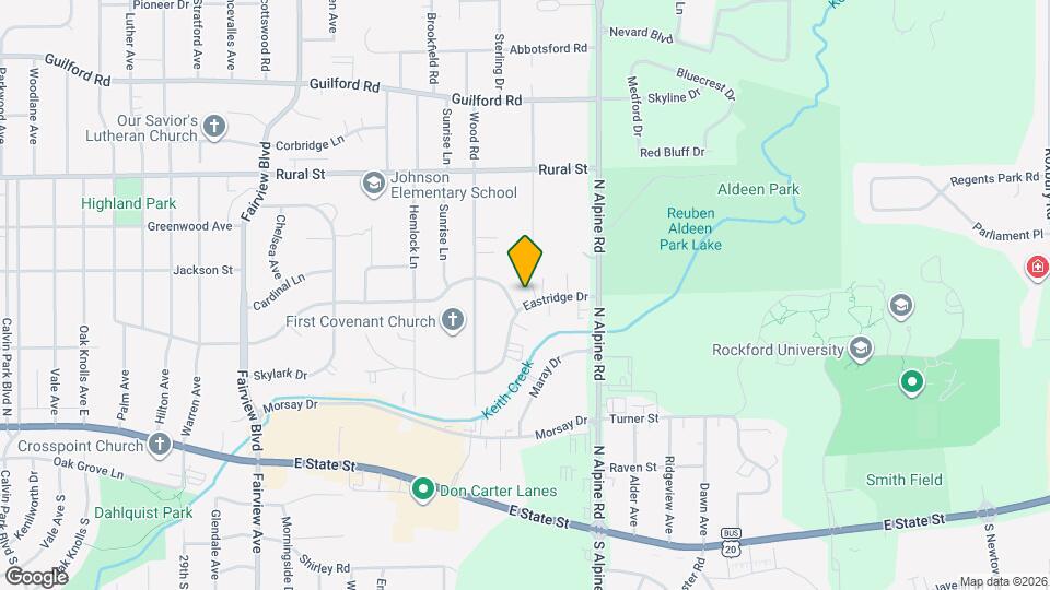 4210 Eastridge Dr, Unit 4212 Mapa y Detalles de la Ubicación