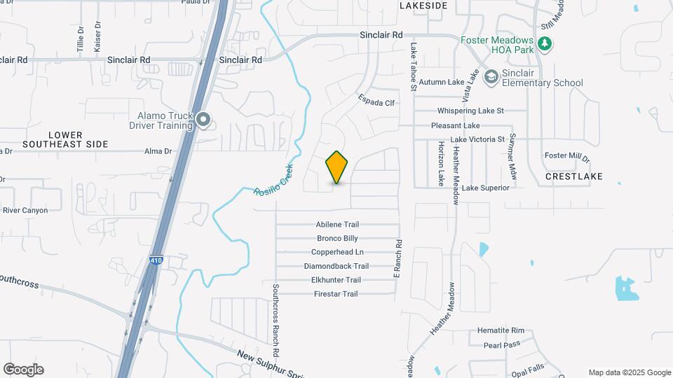 4242 Salado Crest Map and Location Details