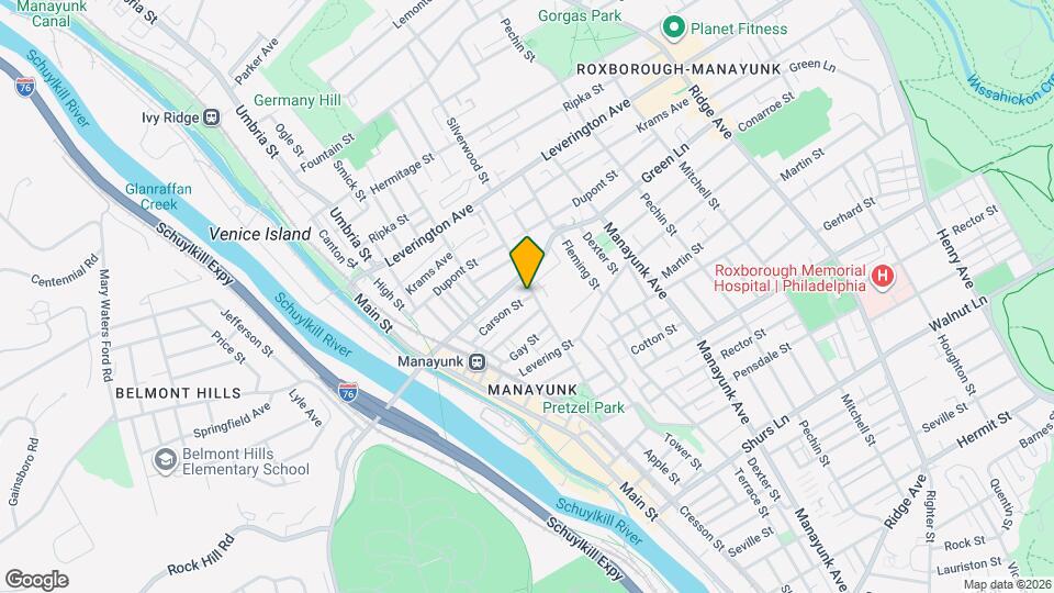 226 Carson St Map and Location Details