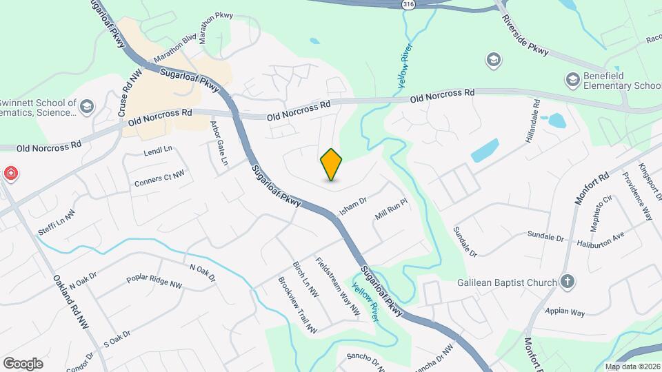 1924 Riverlanding Cir Map and Location Details